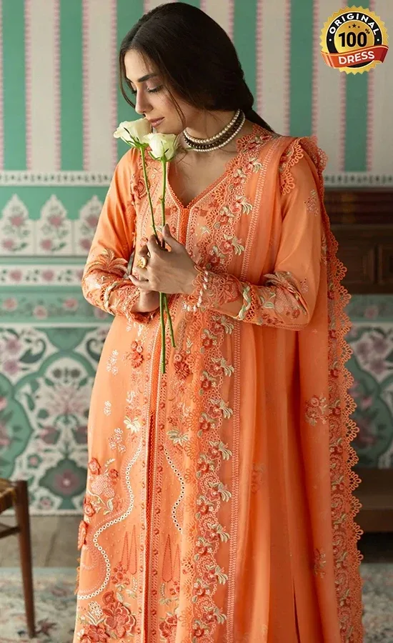 Imrozia PK Embroidered Lawn SL-148 Vanya Dress (1)