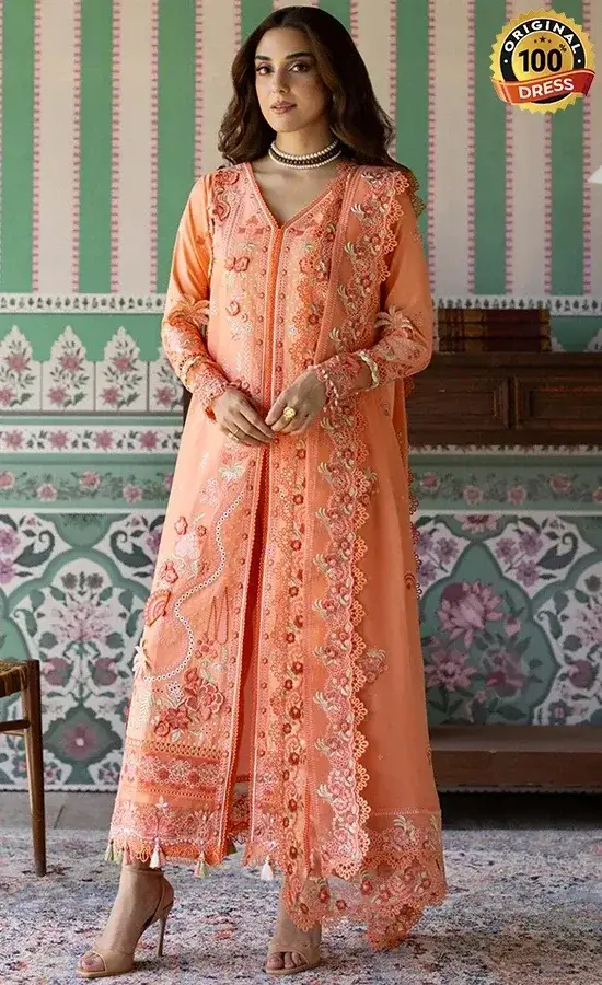 Imrozia PK Embroidered Lawn SL-148 Vanya Dress (4) Imrozia PK Embroidered Lawn SL-148 Vanya Dress (4)
