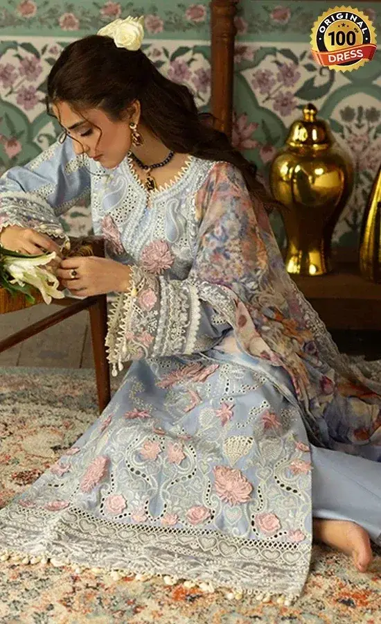Imrozia PK Embroidered Lawn SL-149 Meher Dress (1)