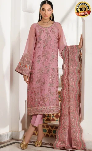 Zarif PK Emberoidered Chiffon Shayra Dress (4)