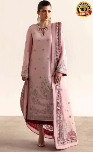 Akbar Aslam Embroidered Silk Cascade Dress (3)