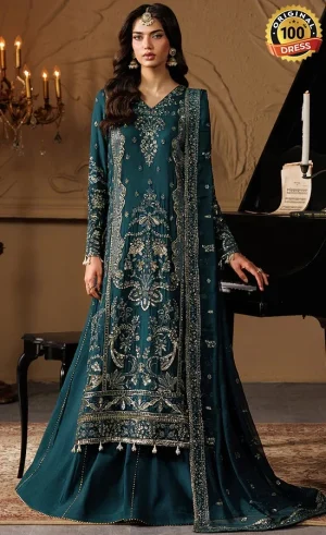 Embroidered Chiffon Asteria Dress (3)
