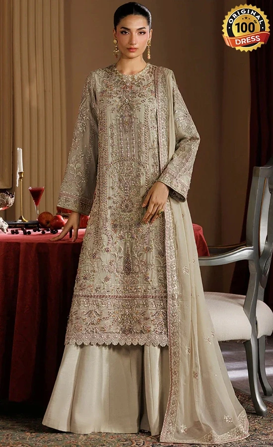 Embroidered Chiffon Elara Dress (2) Embroidered Chiffon Elara Dress (2)