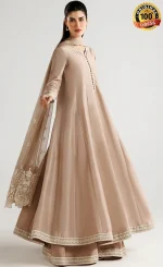 Iznik PK Embroidered Ramen Silk U