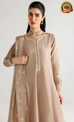 Iznik PK Embroidered Ramen Silk UE-648 Dress (3)
