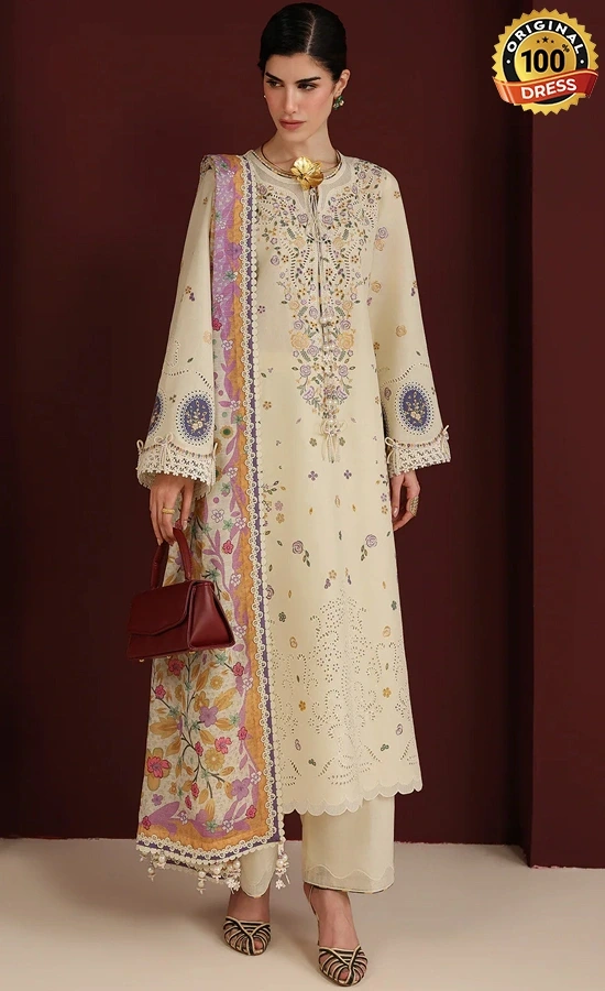 Jazmin Embroidered Lawn IL26-D01 Dress (4) Jazmin Embroidered Lawn IL26-D01 Dress (4)