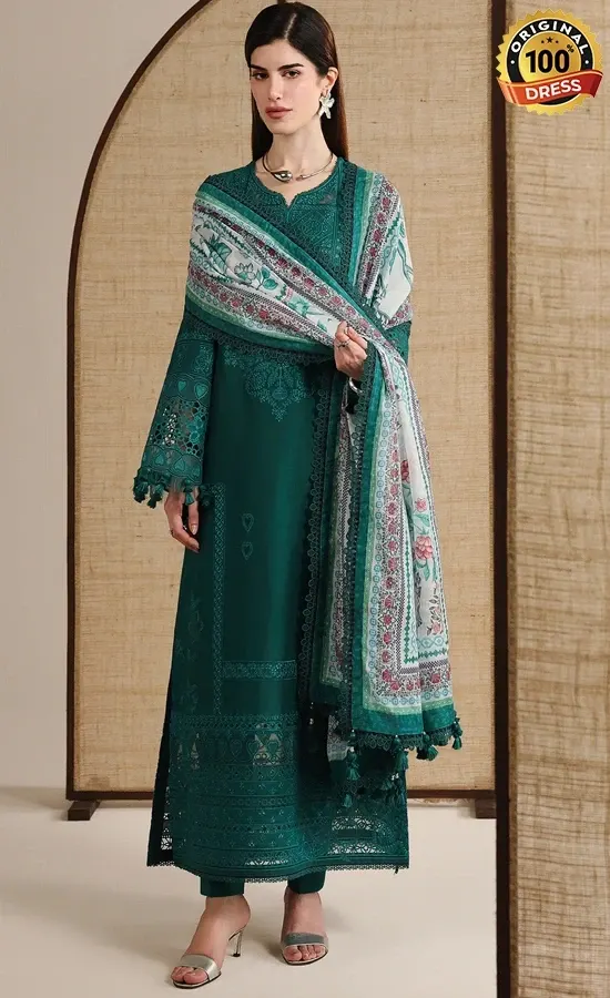Jazmin Embroidered Lawn IL26-D03 Dress (3) Jazmin Embroidered Lawn IL26-D03 Dress (3)