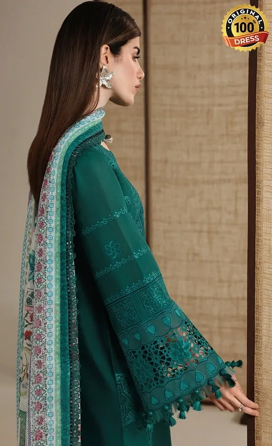 Jazmin Embroidered Lawn IL26-D03 Dress (4)
