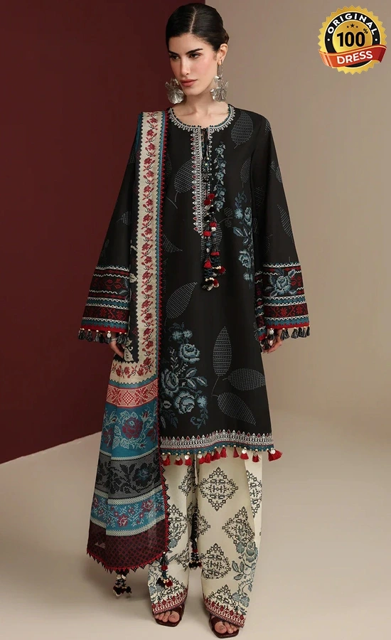 Jazmin Embroidered Lawn IL26-D05 Dress (2) Jazmin Embroidered Lawn IL26-D05 Dress (2)