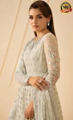 Zarif PK Emberoidered Net Atash Dress (4)