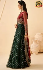 Zarif PK Emberoidered Net Elika Dress (4)
