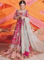 Shocking Pink Bridal Angrakha Video